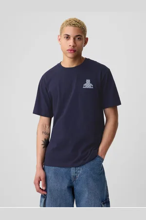 GAP Tmavě modré tričko s medvídkem Unisex Brannan
