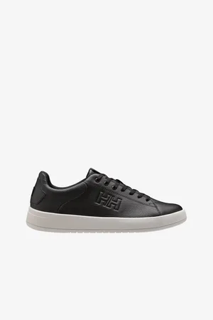Helly Hansen Černé pánské kožené tenisky Varberg CL
