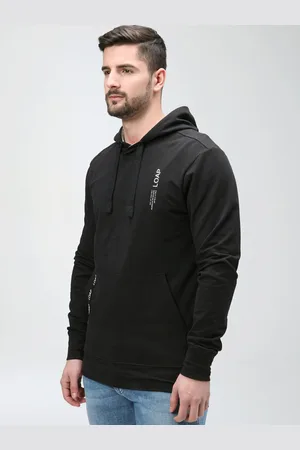 LOAP Černá pánská mikina EWONUL