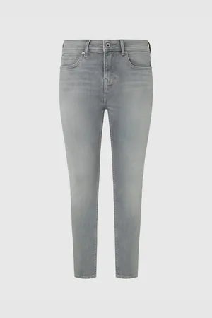 Pepe Jeans Světle šedé pánské skinny fit džíny