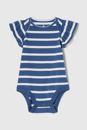 GAP Bílo-modré holčičí vzorované body