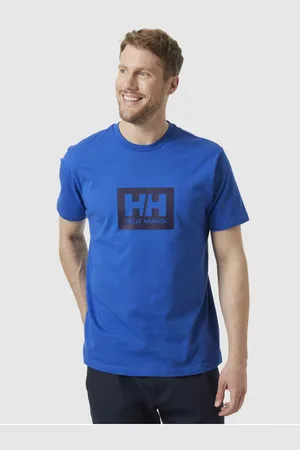 Helly Hansen Modré pánské tričko HH Box T-Shirt