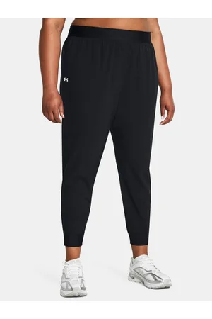 Under Armour Černé dámské sportovní kalhoty ArmourSport High Rise Wvn