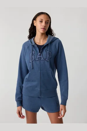 GAP Modrá dámská fleece mikina s logem