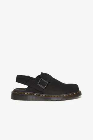Dr. Martens Černé semišové pantofle Jorge Ii