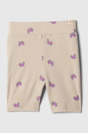 GAP Béžové holčičí elastické kraťasy