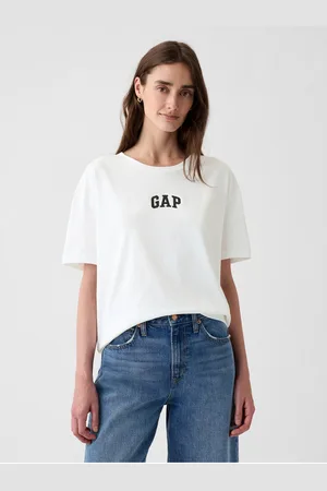 GAP Bílé dámské tričko s logem