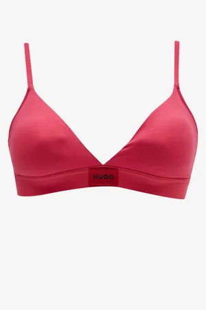 HUGO BOSS Červená dámská podprsenka