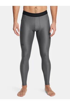 Under Armour Šedé pánské legíny UA HG Iso-Chill