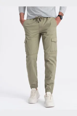 Ombre Clothing Pánské cargo jogger kalhoty