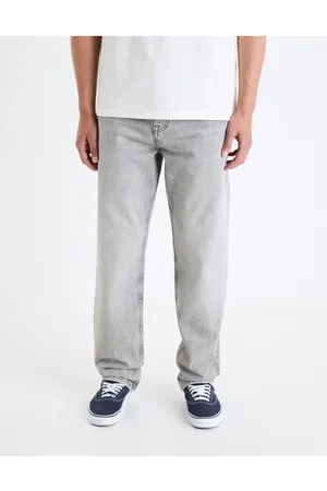 Celio Šedé pánské loose fit džíny C75 Foloose