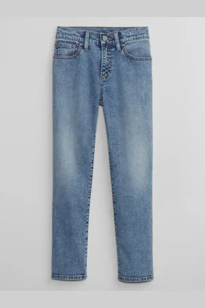 GAP Modré klučičí straight fit džíny