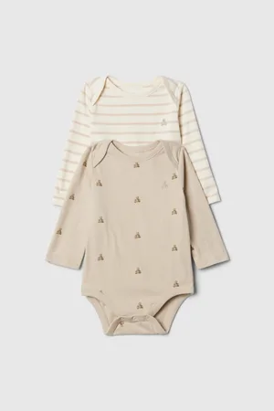 GAP Baby bavlněné body, 2 ks