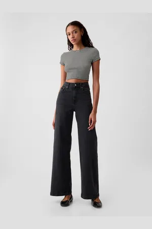GAP Džíny High Rise Stride Wide