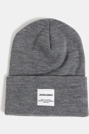 JACK & JONES Šedá čepice Clong