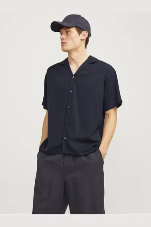 JACK & JONES Pánská košile s krátkým rukávem Aaron