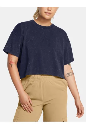 Under Armour Dámské tričko UA W VARSITY CROP HW SS
