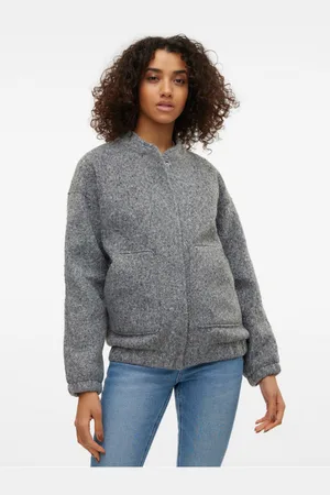VERO MODA Šedý dámský bomber Amber
