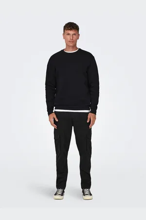 Only & Sons Černé pánské cargo kalhoty Dean
