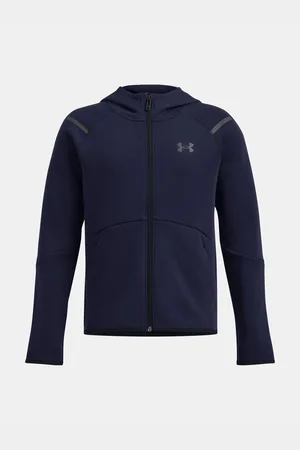 Under Armour Chlapecká mikina UA B Unstoppable Flc FZ