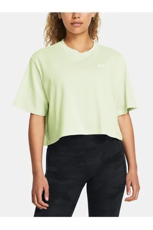 Under Armour Dámské tričko UA W BOXY CROP LOGO SS