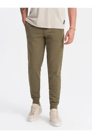 Ombre Clothing Pánské bavlněné tepláky BASIC