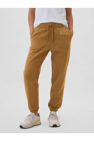 GAP Hnědé dámské tepláky s logem