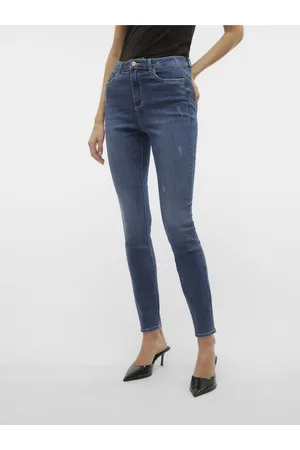 VERO MODA Modré dámské skinny džíny Sophia