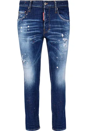 Dsquared2 Modré pánské skinny džíny