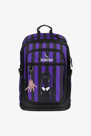 Baagl Černý Školní batoh Cubic Wednesday