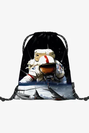 Baagl Černý vak eARTh - Cosmonaut by Caer8th