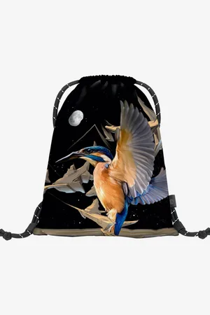 Baagl Černý vak eARTh - Kingfisher by Caer8th