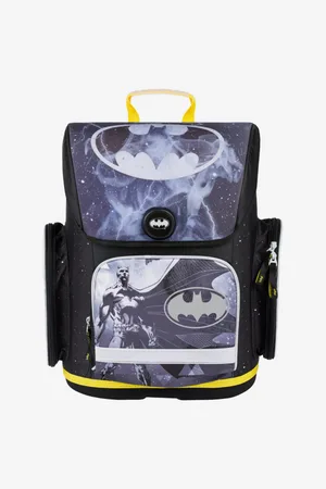 Baagl Černá školní aktovka Ergo Batman Storm
