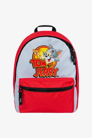 Baagl Šedý předškolní batoh Tom & Jerry