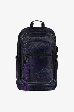 Baagl Černý školní batoh Cubic Zen