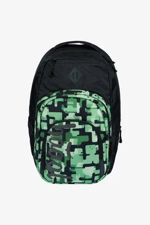 Baagl Černý batoh Coolmate Green