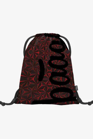 Baagl Černý vak Red Polygon