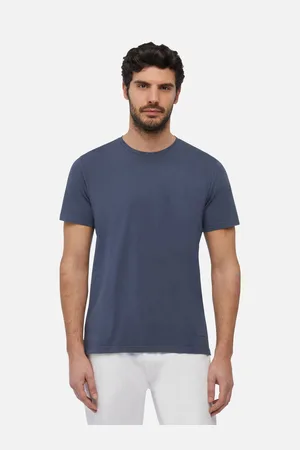 Geox Modré pánské tričko T-shirt
