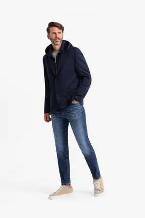 Ombre Clothing Pánská bunda s odnímatelnou podšívkou a kapucí