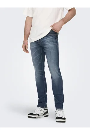 Only & Sons Modré pánské slim džíny