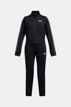 Under Armour Dívčí souprava UA Icon Knit Crop Tracksuit