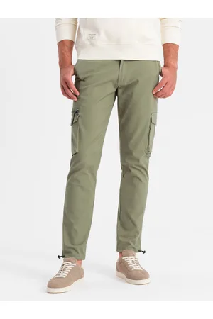 Ombre Clothing Pánské kalhoty STRAIGHT LEG V2 OM-PACG-0196