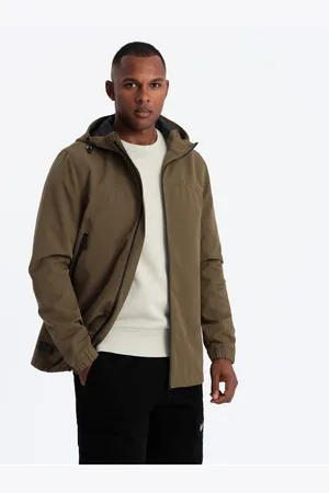 Ombre Clothing Pánská bunda s kapucí V2 OM-JANP-0191