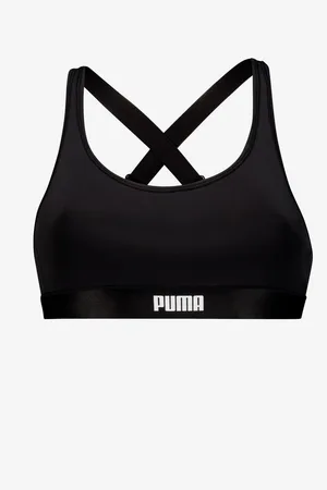 PUMA Černá dámská sportovní podprsenka