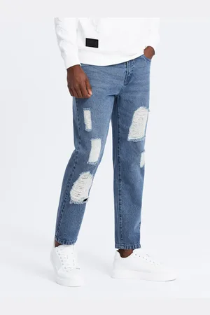 Ombre Clothing Pánské tapered džíny