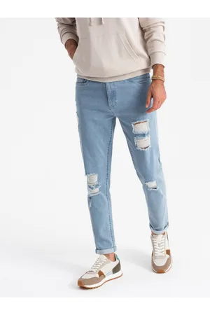 Ombre Clothing Pánské tapered džíny