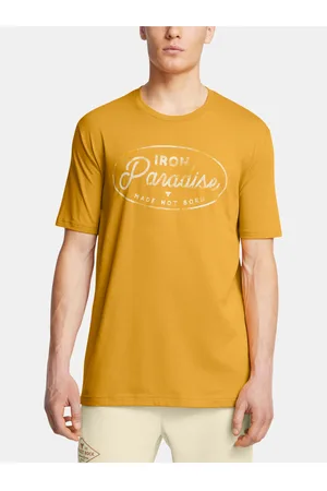 Under Armour Tričko UA Pjt Rck Made Not Born SS-YLW