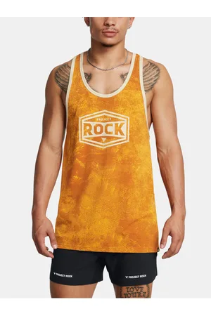 Under Armour Tílko UA Pjt Rck Racer Tank Tools-YLW