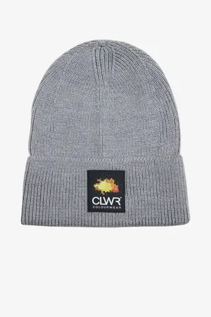 Tenson Unisex kulich COLOURWEAR Badge Beanie Large šedý