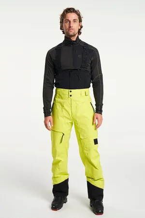 Tenson Pánské lyžařské a skialpové membránové kalhoty Shibui Shell Pants M světle žluté